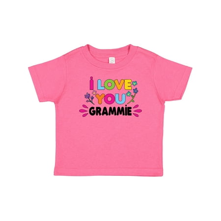 

Inktastic I Love You Grammie with Flowers Gift Baby Girl T-Shirt