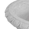 thumbnail image 5 of Christopher Knight Home 23.75" MGO Garden Urn Planter with Drainage Hole, Classic Outdoor Pot, Light Gray, Set of 2, 5 of 7