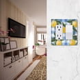 thumbnail image 5 of Yayeee Rocker Switch Wall Plate 1-Gang 4.6"x2.9" Home Decorative Outlet Cover, Light Blue Plaid, 5 of 6