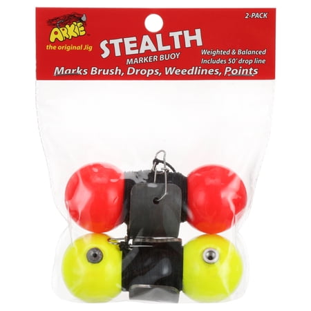 Arkie Stealth Marker Buoy  Chart/orange