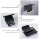 thumbnail image 3 of unbranded Soporte De Toalla Negro De Acero Inoxidable Sin Taladro Con Plataforma Para Accesorios, 3 of 8