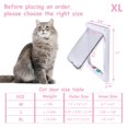 thumbnail image 2 of Disen Cat Door Flap Extra Large (7.5"x7.8"),4 Way Locking Cat Door For Interior Door,Weatherproof Pet Door for Cats Doggie Kitties & Kittens,Easy Installation, 2 of 6