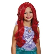 Disguise Disney The Little Mermaid Girls Deluxe Ariel Halloween Costume Wig