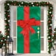 thumbnail image 1 of Decoración Navideña para Puerta con Fondo de Muñeco de Nieve, Ideal para Fiestas Navideñas, Noticias, Invierno, 70 X 35 Pulgadas, 1 of 7