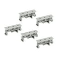 thumbnail image 1 of Unique Bargains PCB DIN Rail Mounting Bracket Carrier Clips, for 35mm DIN Rail Gray, 5 Sets, 1 of 4
