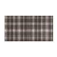 thumbnail image 2 of Haosy White Scottish Tartan Bathroom Rugs Non Slip Absorbent Soft Plush Quick Dry Bath Mat, 39"x20", 2 of 8