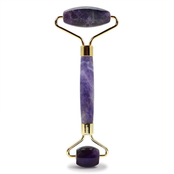 Rodillo facial Plum Beauty Amethyst que reduce la hinchazón