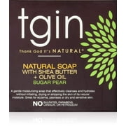 tgin Natural Olive Oil Soap With Shea Butter - Sugar Pear Bar - 4 Ounces{{name}