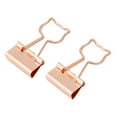 thumbnail image 4 of Cat  Clips Cute Hollow Long Tail Iron Clips for 100Pcs Creative Clips Stationery Office Supplies, 4 of 7