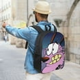 thumbnail image 5 of Courage The Cowardly Dog Backpack, Large Capacity Laptop Backpack, Durable Water-Resistant Daypack, 17.3x12.2x5.5 Inch, 5 of 8