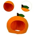 thumbnail image 6 of Wxqbjtam Fruit Headgear Hat Birthday Party Hat for Gift Holidays Masquerade Roles Playing Orange, 6 of 9