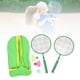 thumbnail image 1 of 1 Par de Raquetas de Bádminton, Junta Reforzada Tipo t de Red Resistente de Agarre Suave, Material de Aleacio de Hierro Con Bolsa de Transporte, Juego de Rahetas de Bádminton, 1 of 7