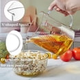 thumbnail image 2 of Glass Measuring Cup-[insulated Handle | V-shaped Spout]-made Of High Borosilicate Cup For Kitchen Or Restaurant  Easy To Read 2000 Ml (64 Oz 8 Cup), 2 of 8