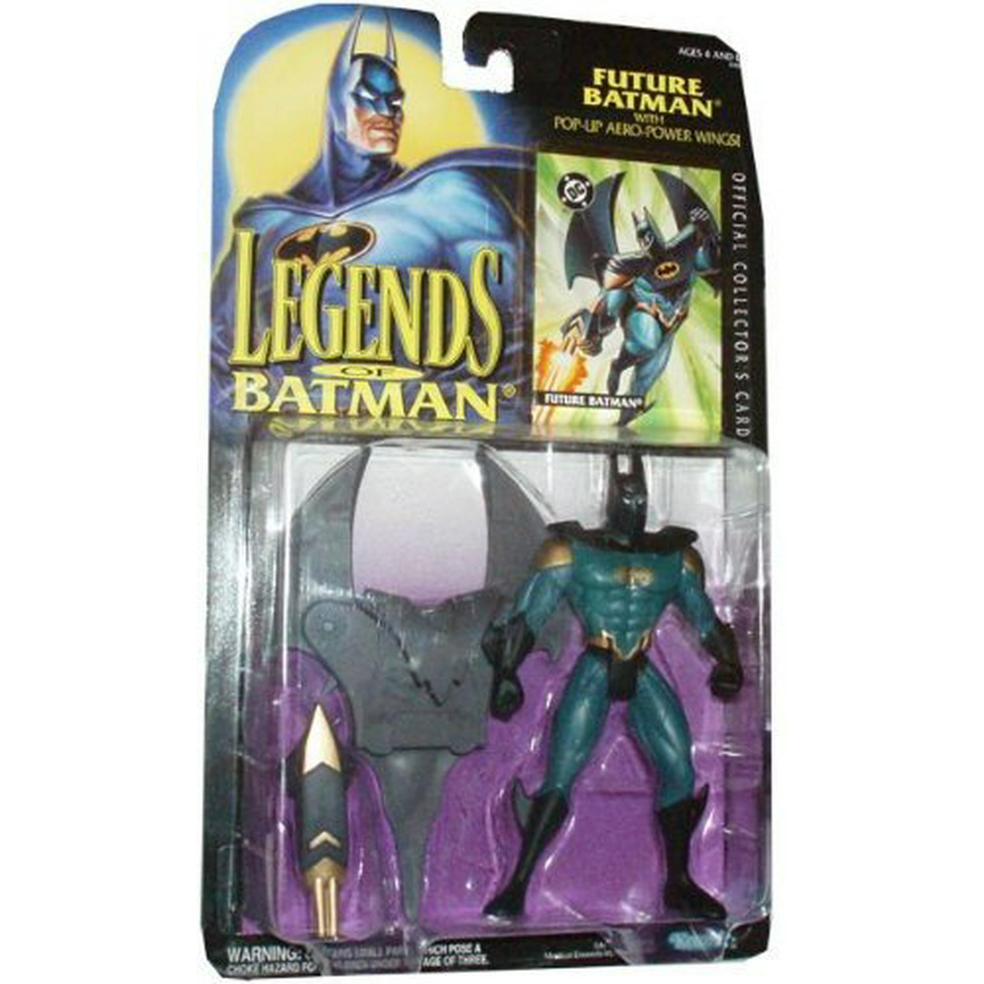 Kenner Year 1994 Legends of Batman 5-1/2 Inch Tall Action Figure - Future  Batman with Pop-Up Aero-Power Wings Plus Bonus Official collectors card |  Walmart Canada