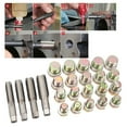 thumbnail image 4 of Oil Pan Thread Repair Kit, 64pcs Reliable Easy To Use Sump Plug Key Thread Repair Tool M13 M15 M17 M20 Portable High Strength  For Light Commercial Vehicles, 4 of 8