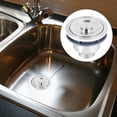 thumbnail image 3 of Sink Stopper,Stainless Steel Silver Sink Kitchen Sink Stopper Drain Stopper Extended Durability, 3 of 13