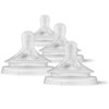 Philips Avent Natural Response Nipples, Extra Slow Flow (Flow 1), 4-Pack, SCY961/44