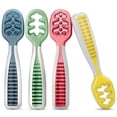 thumbnail image 1 of Set de 4 Cucharas de Silicona NumNum para Bebés sin BPA, para 6+ meses, 1 of 8