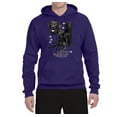 thumbnail image 2 of If It's Not a Black Lab It's Just a Dog Gift | Mens Dog Lover Hooded Sweatshirt Graphic Hoodie, Purple, Small, 2 of 3