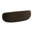 thumbnail image 4 of Kendall Chocolate Brown Velvet Sofa, 4 of 4