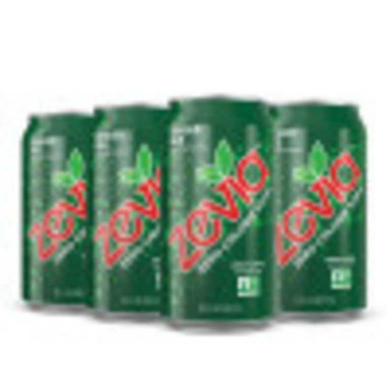 Zevia Zero Sugar Ginger Ale Soda Pop, 12 fl oz, 6 Pack of Cans