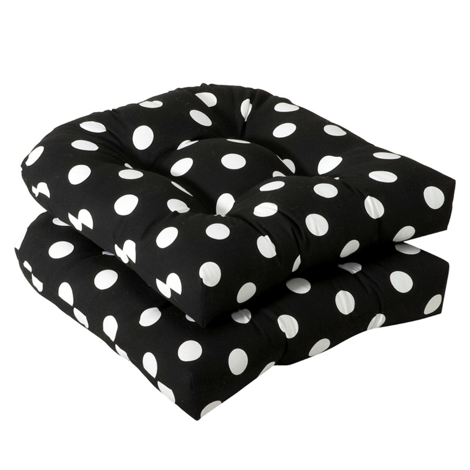 Pillow Perfect Wicker Chair Outdoor Seat Cushions 19L X 19W X 5H In