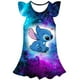thumbnail image 1 of 2023 año Disney Stitch vestido niñas vestido niños Cosplay fiesta lindo moda vestir 1-10 años niños cumpleaños princesa disfraz 6T Gao Jinjia LED, 1 of 2