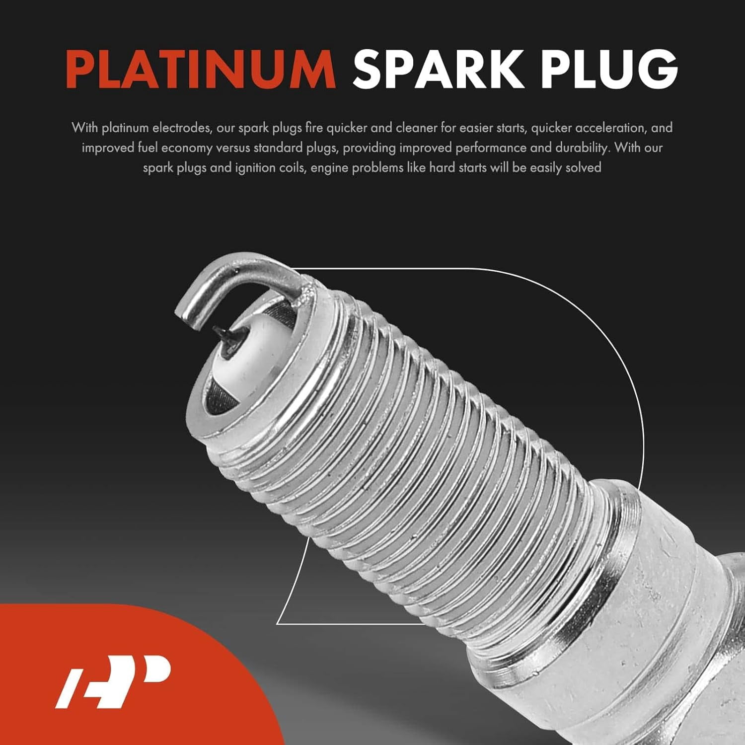 A-Premium Set of 6 Ignition Coil Pack and Iridium Spark Plugs Compatible with Ford Taurus, Flex & Lincoln MKS, MKT, 2010-2012, 3.5L, Replace# AA5Z12029A, NGK94374