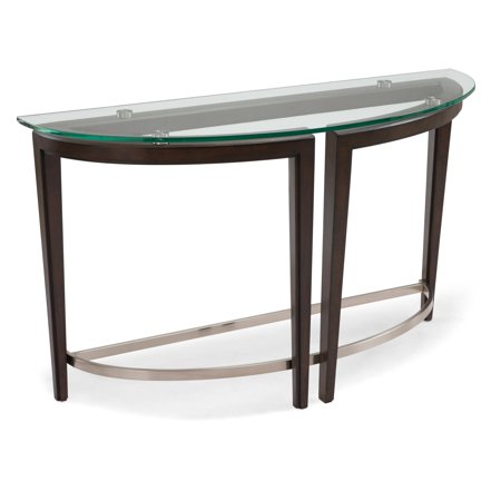 UPC 788093168080 product image for Magnussen Carmen Demilune Console Table | upcitemdb.com
