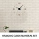 thumbnail image 4 of Reloj de pared creativo con números de repuesto, conjunto de componentes decorativos de madera con timbre para pared y reloj, 4 of 6