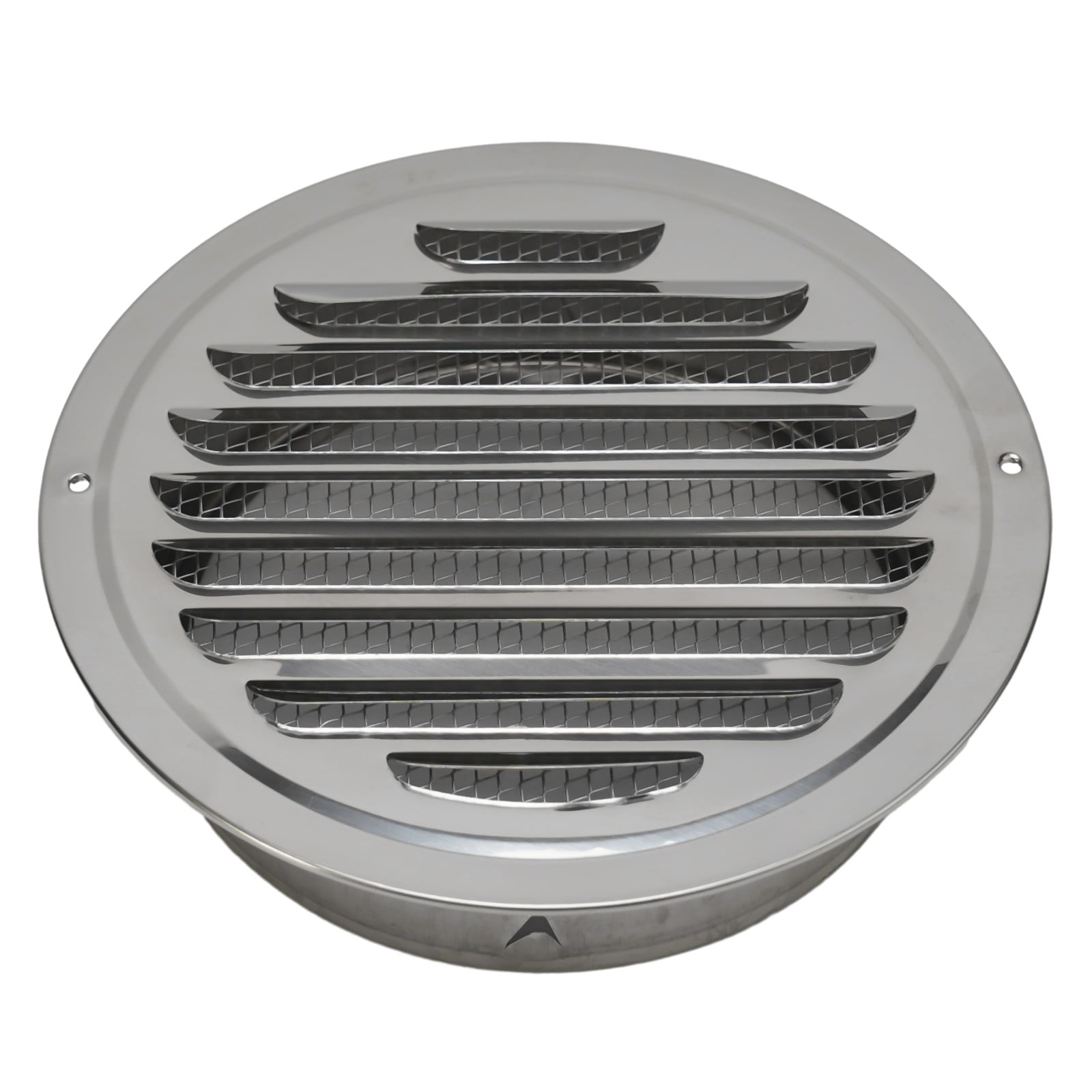 1Pc Round Stainless Steel Air Vent Grille Insect Protection Exterior Wall Ducting Ventilation Tools 70-300Mm Exhaust Hoods Vents