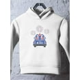 thumbnail image 3 of Happy 4Th Of July Fireworks Hoodie Toddler -Image by Shutterstock,  4 Toddler, 3 of 4