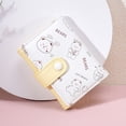 thumbnail image 2 of Cartera de mujer, billetera corta con dibujos animados para niñas, linda billetera con múltiples tarjetas, 2 of 6