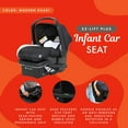 thumbnail image 4 of Baby Trend EZ-Lift Plus Lightweight Infant Car Seat w/ Cozy Cover, Modern Khaki, 4 of 12