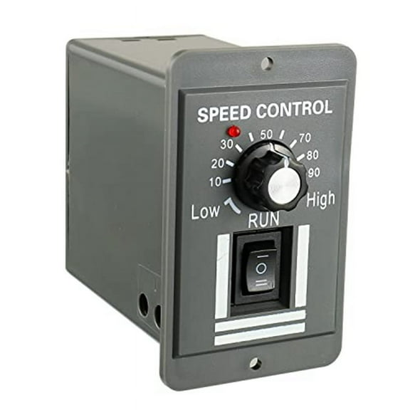 DC 12-60V Motor Speed Controller 20A Adjustable PWM Controller Switch Forward/Reverse Electric Motor Speed Regulator,1 * Speed Controller,As Shown