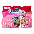 thumbnail image 1 of Alimento lácteo bebible Danonino sabor fresa 6 pzas de 90 g c/u, 1 of 5