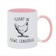 thumbnail image 1 of de Café de Cerámica con Diseño de Pollo, 11 Oz, de Café para Té, Leche, Cacao, Tazas Grandes de Cerámica para Café para el Hogar B, 1 of 8