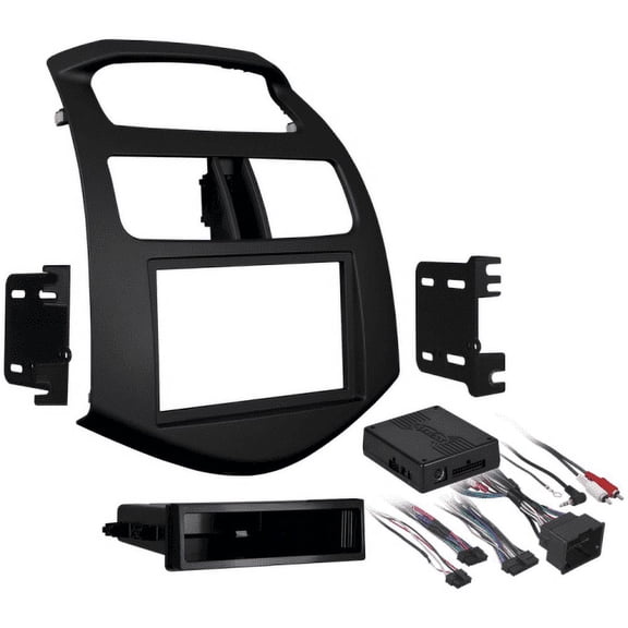 Metra 99-3309B Single/Double DIN Stereo Dash Kit for 2013-up Chevrolet Spark