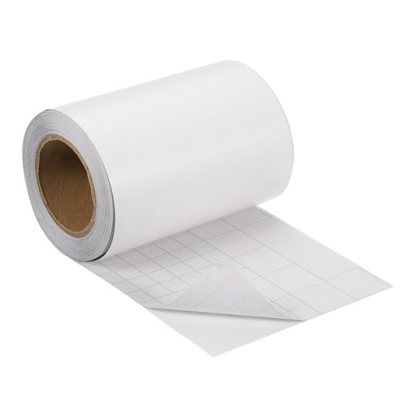 Unique Bargains Wood Grain Tape 4'x33 Ft Self Adhesive Wood Grain Repair Patch for Baseboards Floor Repair White Wood