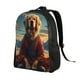 thumbnail image 2 of Fotbe Meditating Golden Retriever Mochila de Viaje para Laptop, Mochila Ejecutiva Delgada y Resistente 15.6", 2 of 8