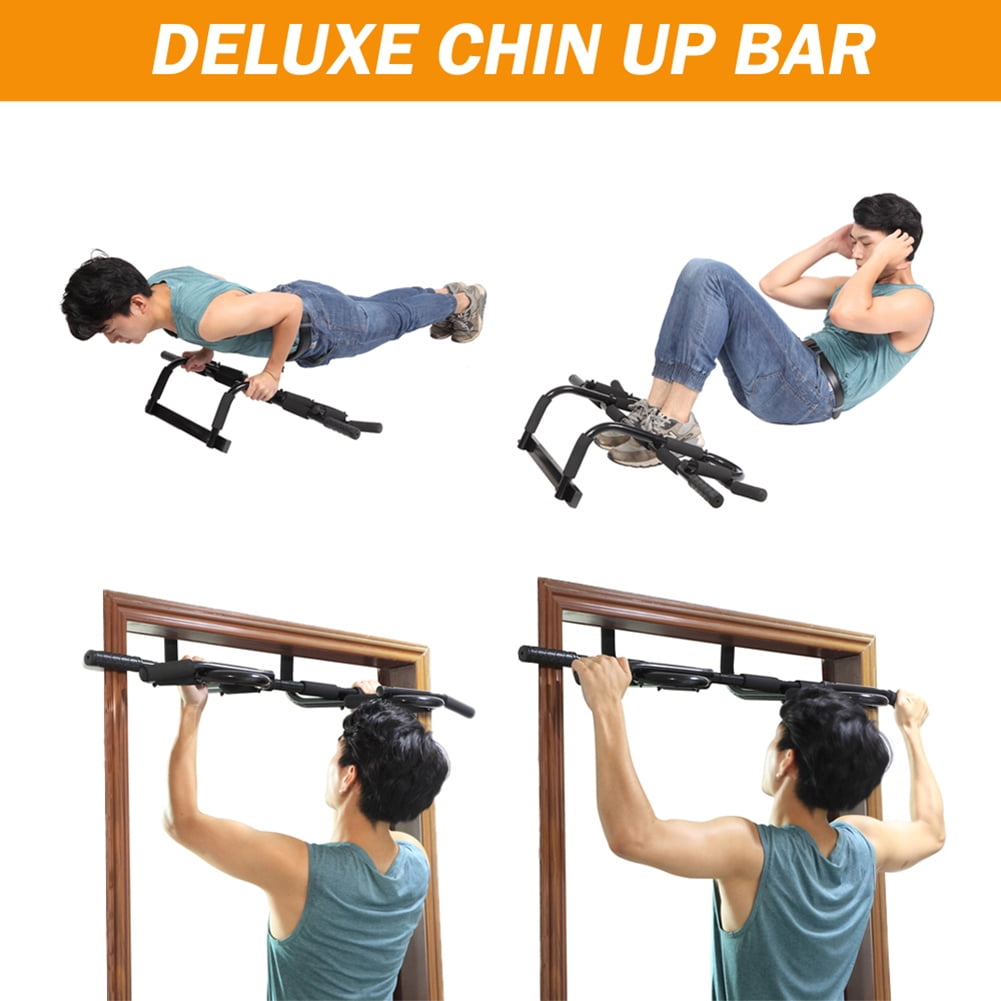 Portable Detachable Pull Up Door Bar Chin-up Upper Body Trainer Fitness Bar Gym System MezoJaoie Pull Up Bar Doorway