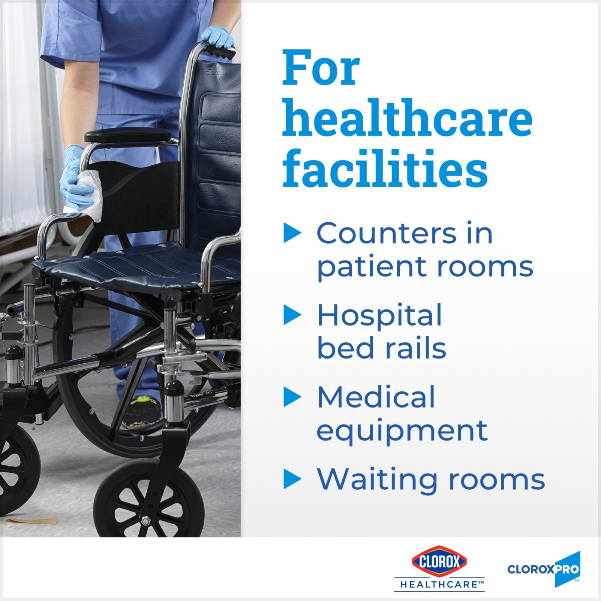 Clorox® Healthcare® Bleach Germicidal Wipes, 150 Wipes Per Canister, Case Of 6 Canisters