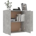 thumbnail image 2 of vidaXL Sideboard Concrete Grey 105x30x75 cm Engineered Wood, 2 of 4
