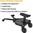 thumbnail image 3 of Patineta para cochecito, patineta para cochecito con asiento, patineta universal para cochecito, monopatín, compatible con todos los cochecitos JM, 3 of 5