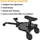 thumbnail image 3 of Patineta para cochecito, patineta para cochecito con asiento, patineta universal para cochecito, monopatín, compatible con todos los cochecitos, 3 of 5
