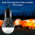 thumbnail image 2 of Lámpara LED FLY2SKY portátil para tienda de campaña, 4 paquetes, 2 of 7