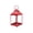 Red, variant on Celebrate It 11.5" Metal Lantern , Red, White, & Blue Party Supplies and Decorations for Memorial Day, Independence Day