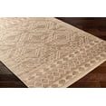 thumbnail image 5 of BoutiqueRugs Halle Traditional, Transitional Area Rug - Machine Washable - White Thatch, Walnut, Multi Brown - 9' x 12', 5 of 13
