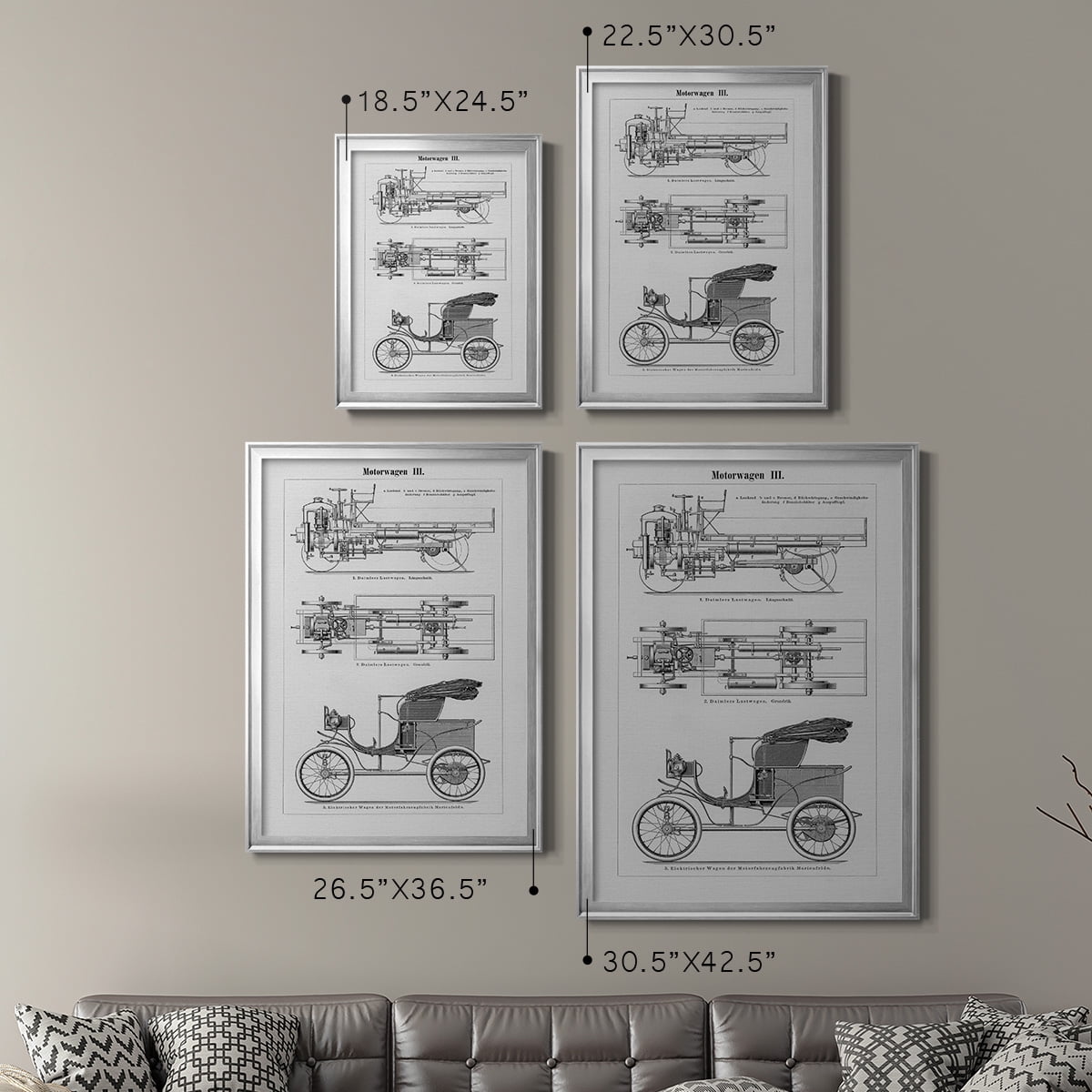 Industrial Motorcar Premium Classic Framed Print - Ready to Hang