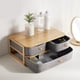 thumbnail image 3 of Caja De Almacenamiento De Escritorio, Cajón Multicapa, Caja Organizadora De Madera De Bambú Para Oficina, Cajones De Almacenamiento Impermeables Para Dormitorio Moyic HA021662-00, 3 of 6